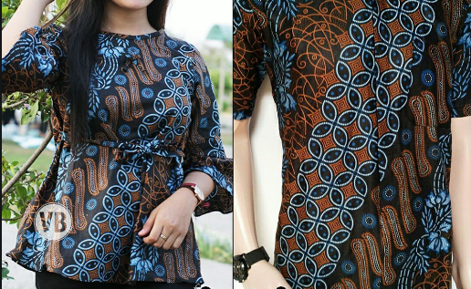 Model  Baju Batik  Lebaran