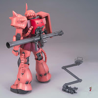 Bandai MG 1/100 Zaku II Char Aznable Ver 2.0 English Manual & Color Guide