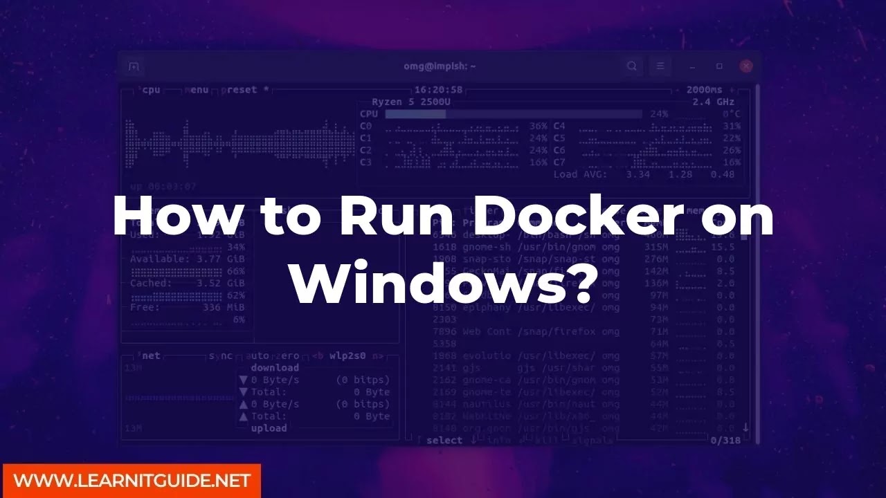 How to Run Docker on Windows