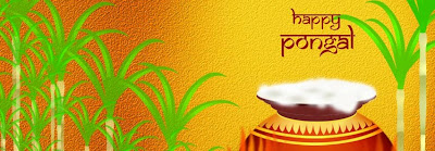 Happy Pongal 2014 Facebook Timeline Covers Banner Free Download