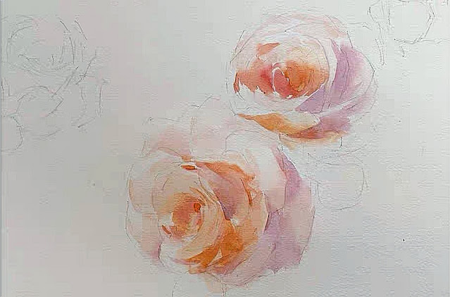 22+ watercolor flower landscape, 12watercolor techniques painting tips
