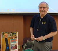 John Achor at his Book Table