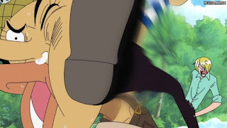 ワンピース アニメ 空島 スカイピア 155話 ウソップ サンジ | ONE PIECE Episode 155 Skypiea