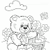 Printable Teddy Bear Coloring Pages