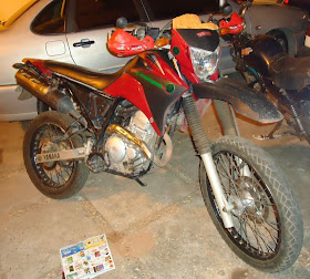 Moto roubada em Chapadinha