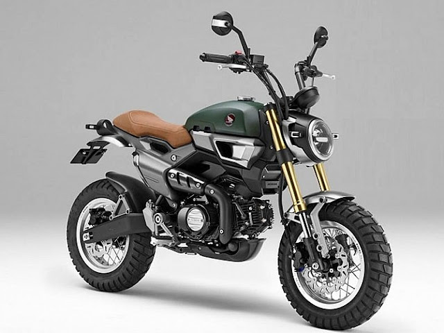 Honda Grom 50 Scrambler Concepts