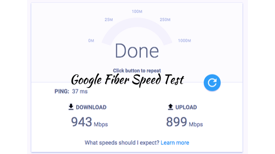 How to Use Google Fiber Speed Test