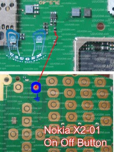 Nokia x201 on off button ways power problem