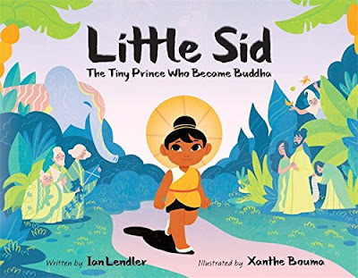 Little Sid is both a simplified version of the Buddha's tale and an introduction to mindfulness. It's a great way to present the idea that happiness comes from being present in the moment rather than from material objects. #childrenslit #books #buddha #LittleSid #picturebook