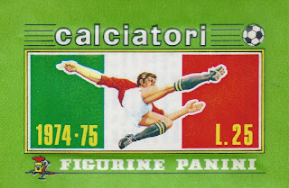 copertina Calciatori Panini 1974/75