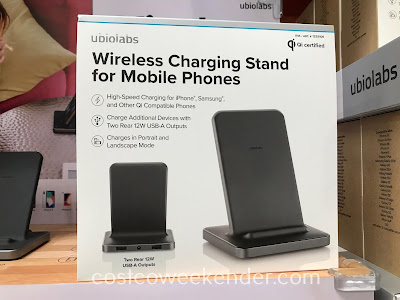Easily charge your smarphone with the Ubio Labs Wireless Charging Stand