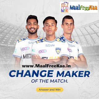 ACKO’s Change Maker of the Match is back once again, this time with Chennaiyin FC!   Guess who’s going to be the ACKO Change Maker of the Match and win BIG!