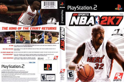 Descargar NBA 2K7 para PlayStation 2 en formato ISO región NTSC y PAL en Español Multilenguaje Enlace directo sin torrent. El juego se esfuerza para simular la experiencia de la Asociación Nacional de Baloncesto e intenta ser lo más realista posible. Los jugadores juegan partidos de baloncesto de la NBA con los equipos de la vida real en una variedad de modos de juego.