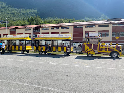 Olden, Norway tourist train