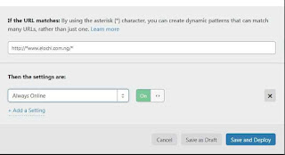 Cloudflare Page rule 1