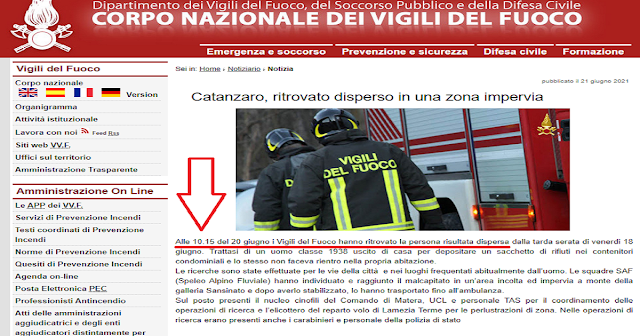 Unione sindacale di base dei Vigili del fuoco di Catanzaro: “no alle gare per appropriarsi primati e meriti” e “si alla collaborazione   di organismi, enti, istituzioni”