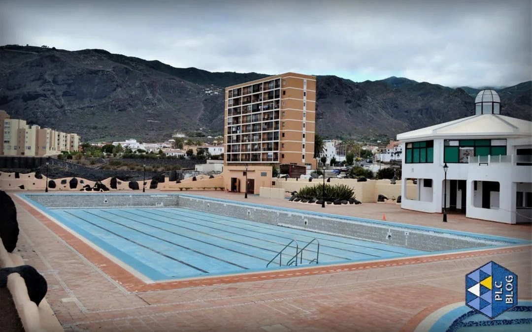 Complejo de la Piscina municipal de Los Silos (Fotos: Policía Local de Canarias Blog).