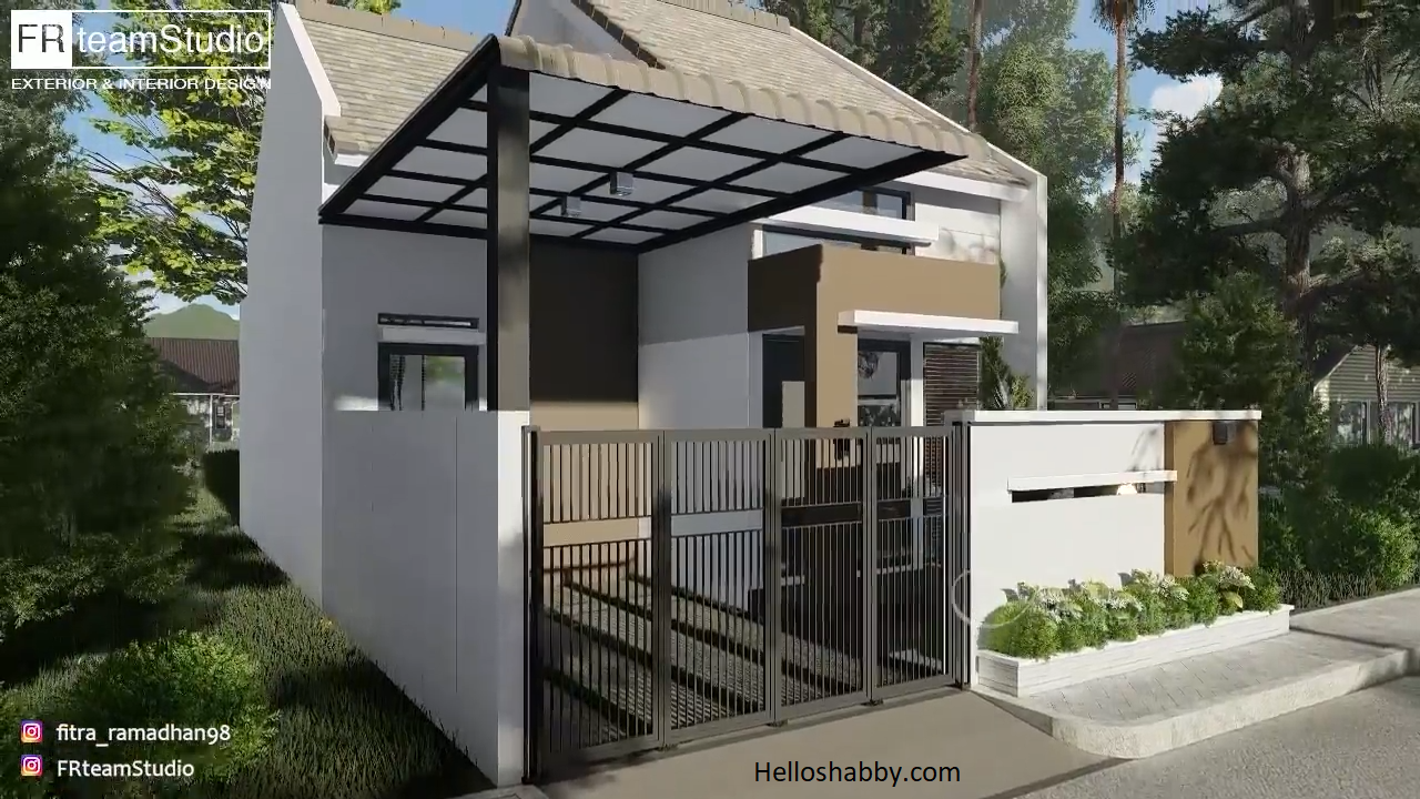 Desain Rumah Ukuran 6 X 11 M 1 Lantai Model Minimalis Trend Tahun Ini HelloShabbycom Interior And Exterior Solutions