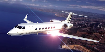 Pesawat Gulfstream Jet