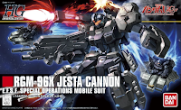 Carátula de la caja del RGM-96X Jesta Cannon
