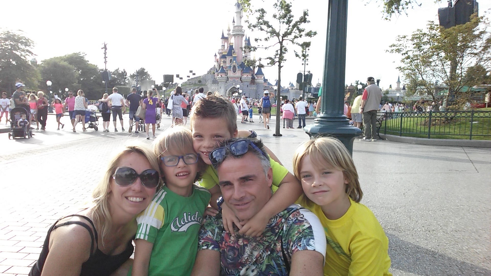 familias numerosas disneyland paris