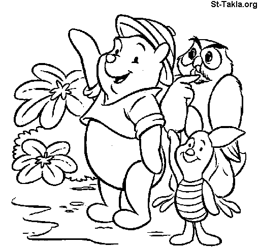 Winnie The Pooh Coloring Pages For Kids title=