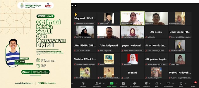 Meningkatkan Daya Saing UMKM: Strategi Optimasi Media Sosial dari Nasyiatul Aisyiyah Jawa Timur