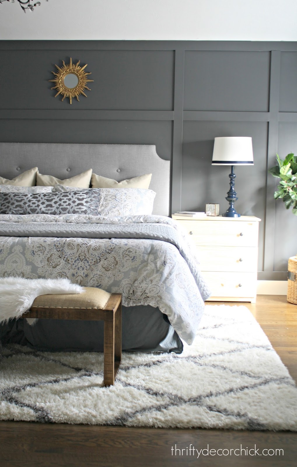 How to Make a DIY Tufted Headboard | Thrifty Decor Chick | Thrifty DIY, Decor and Organizing How to Make a DIY Tufted Headboard | Thrifty Decor Chick | Thrifty DIY, Decor and Organizing