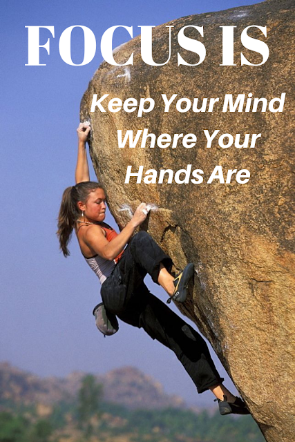 Keep your mind where hands are - Buddy Blog Ideas