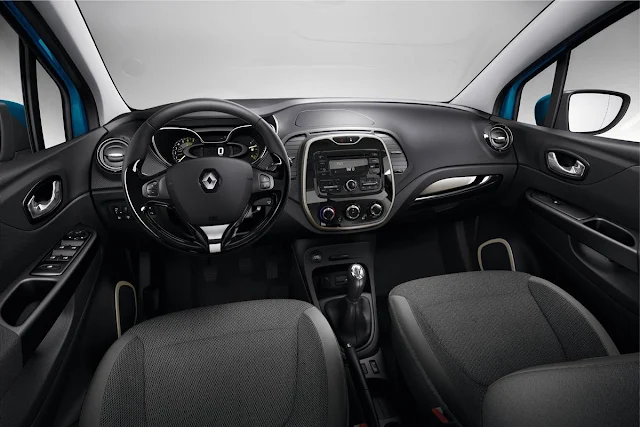 Novo Renault Captur 2014 - interior