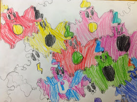 Fifth Grade Tessellation Drawing Art Lesson