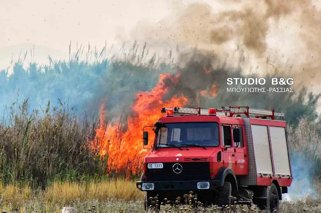  Σε επιφυλακή οι πυροσβεστικές δυνάμεις και στην Αργολίδα