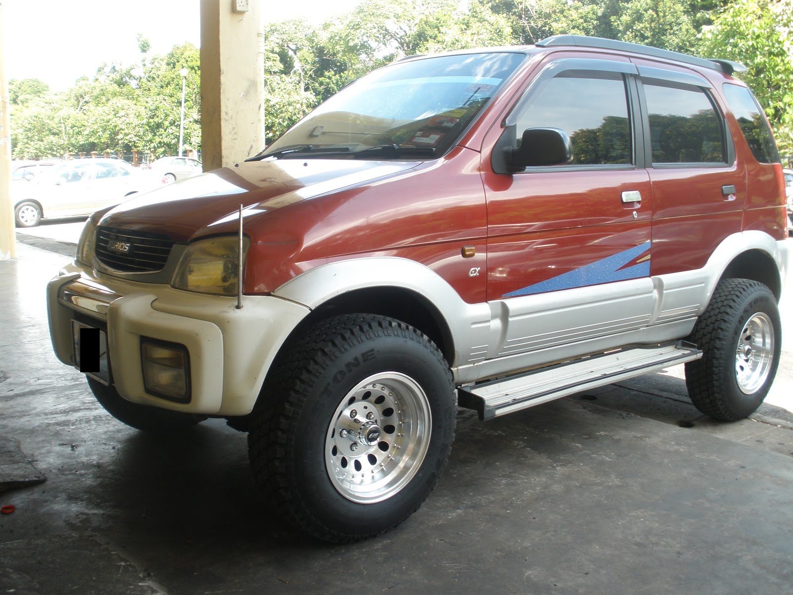 Perodua kembara @ daihatsu terios workshop