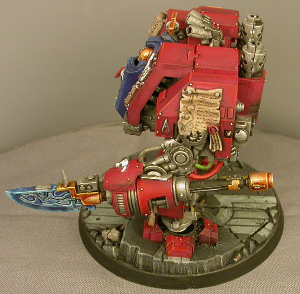 Blood Angel Librarian Furioso Dreadnought