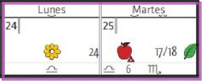 calendario biodinámico, calendario de siembra, calendario lunar, Día de poda o cosecha de plantas de flor. Luna Ascendente en Libra.