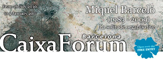 La solitude organisative de Miquel Barceló en el Caixa Forum de Barcelona