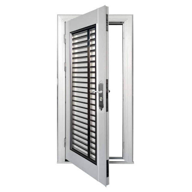 safety screen door double bay