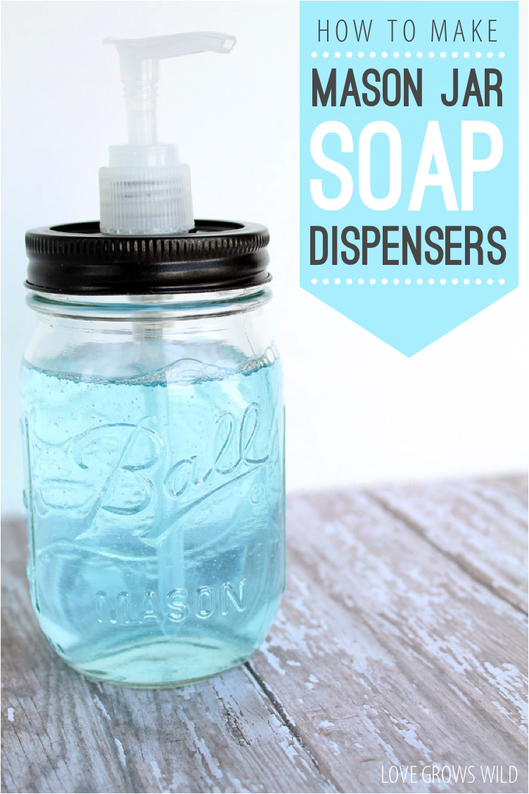 mason jar soap pump lids