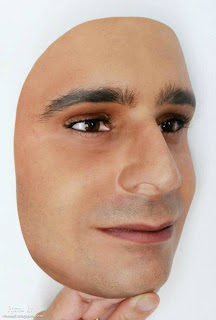 Foto de máscara realista em 3D
