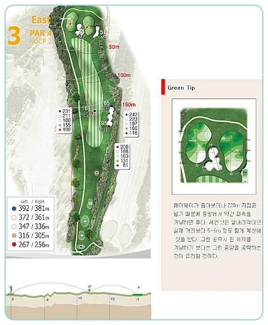 태광cc 동 코스 3번 홀