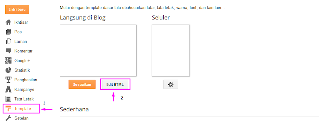 Tahap daftar blog ke bing webmaster tools