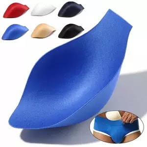 Men's Sponge Pouch Pad Cushion Underwear 3D Cup Bulge Enhancer Cup Swimwear Briefs Pad Insert For Men Swimming Trunks Shorts US $0.39 New User Deal