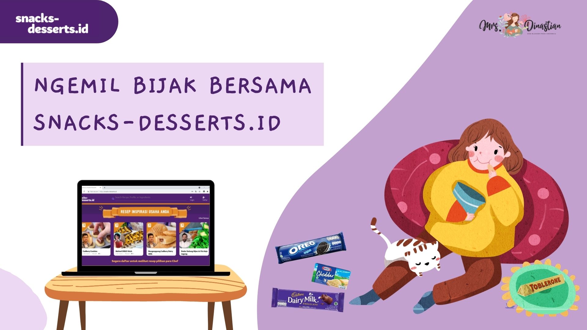 ngemil bijak bersama snacks-desserts.id