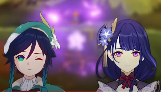 venti and raiden shogun banner