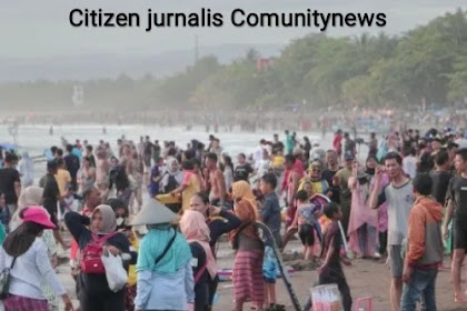 Pengunjung Wisata Pantai Pangandaran Meningkat,Pemda berlakukan Buka Tutup Kunjungan