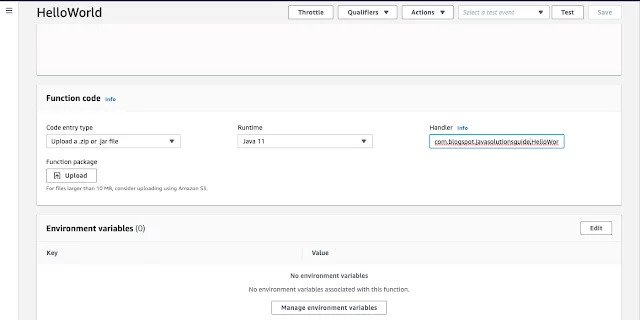 AWS Lambda function with Java, Oracle Java Cert Exam, Oracle Java Tutorial and Material, Oracle Java Guides