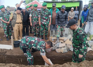 Wujud Bintertas Yonzipur 3/YW Kodam III Siliwangi dalam Bersinergi dengan Masyarakat Sekitar di Wujudkan Melalui Pembangunan Pondok Pesantren Hidayatul Ikhwan