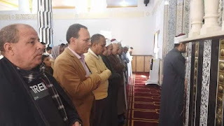 افتتاح مسجد كامل أبو مطير بقرية الحاجر بكفر الدوار بالبحيرة