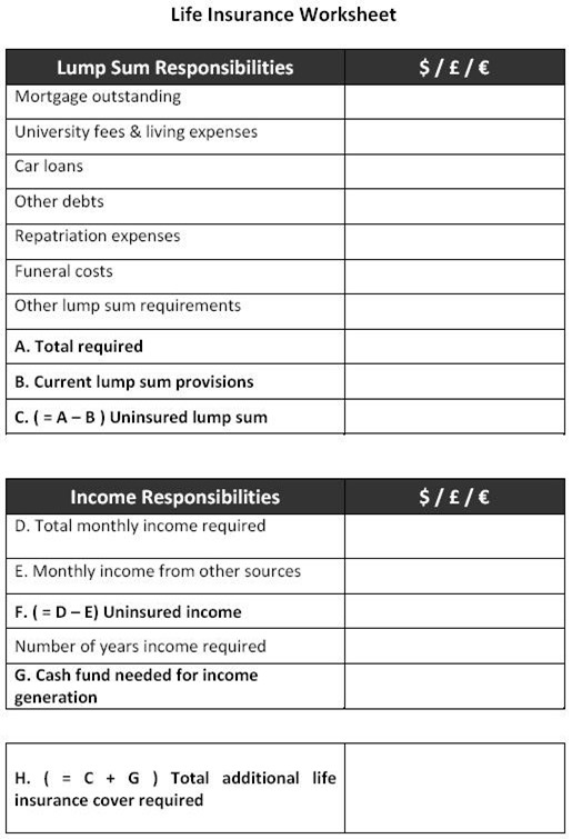 life-insurance-calculator-worksheet