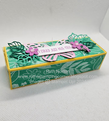 stampin up, butterfly accents, hearts and hugs